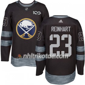 Buffalo Sabres Trikot Sam Reinhart 23 1917-2017 100th Anniversary Adidas Schwarz Authentic - Herren